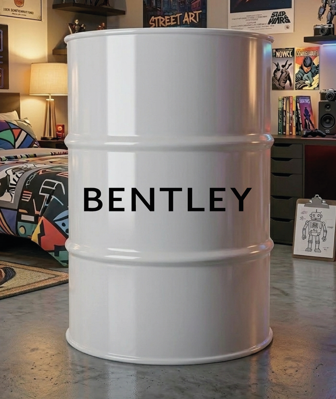 Kit de 2 stickers Bentley logo pour baril décoratif