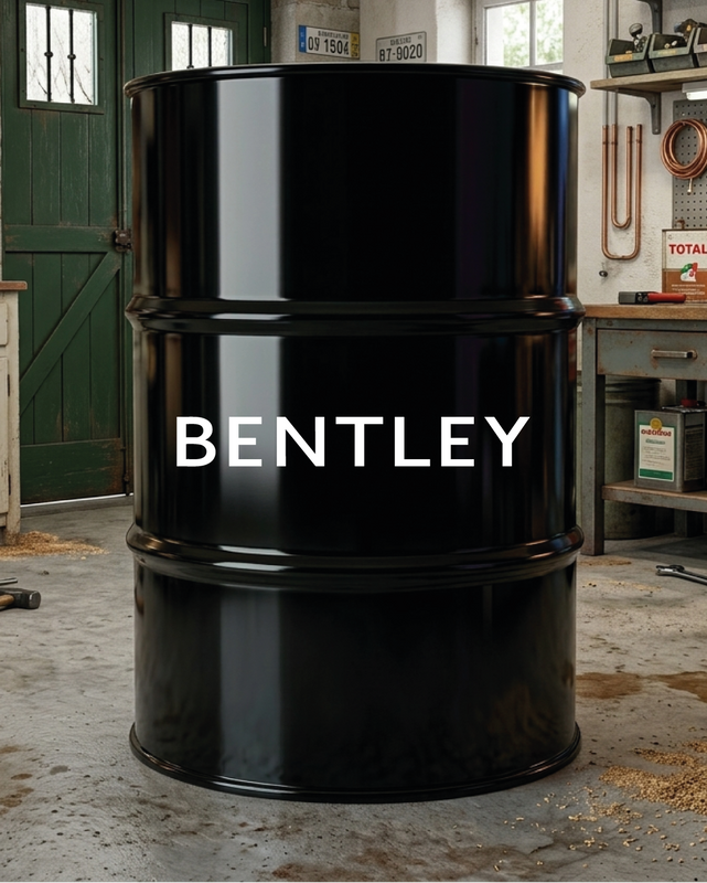 Kit de 2 stickers Bentley logo pour baril décoratif