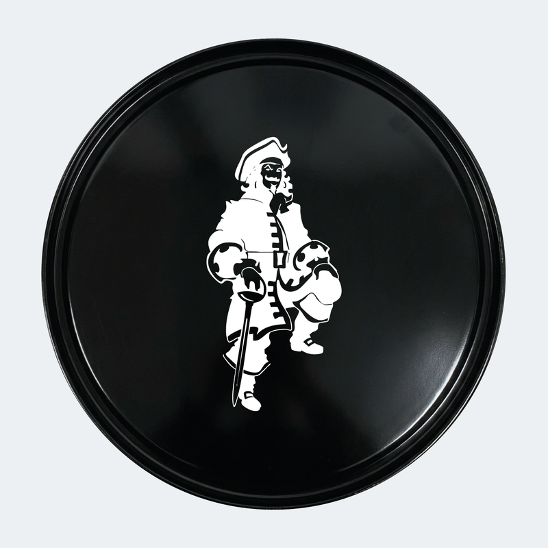 Kit de 2 stickers Captain Morgan logo pour baril décoratif