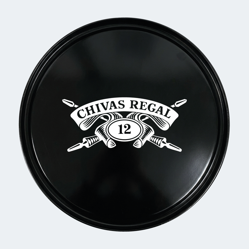 Kit de 2 stickers Chivas logo pour baril décoratif