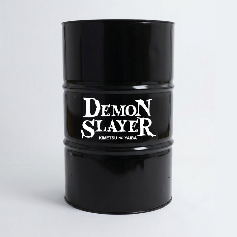 Kit de 2 stickers Démon Slayer logo pour baril décoratif