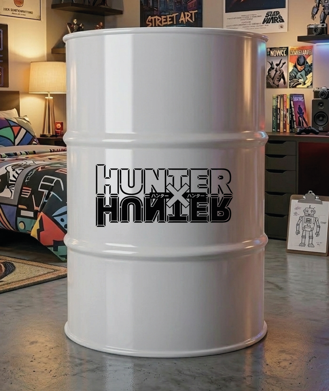 Kit de 2 stickers Hunter X Hunter logo pour barils décoratifs