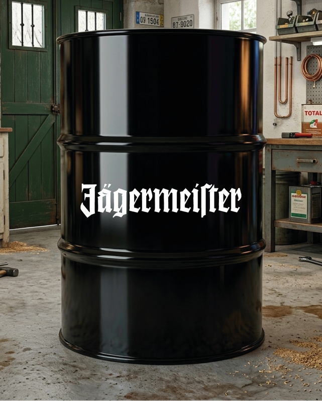 Kit de 2 stickers JagerBomb logo pour barils décoratifs