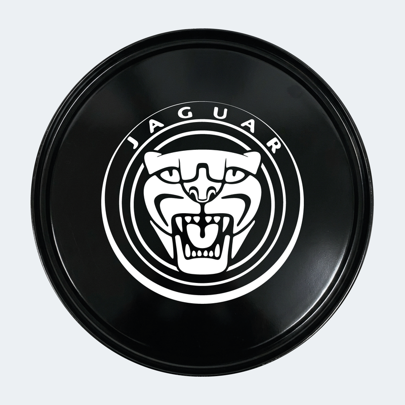 Kit de 2 stickers Jaguar logo pour baril décoratif