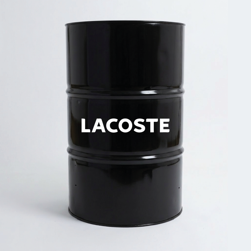 Kit de 2 stickers Lacoste logo pour baril décoratif