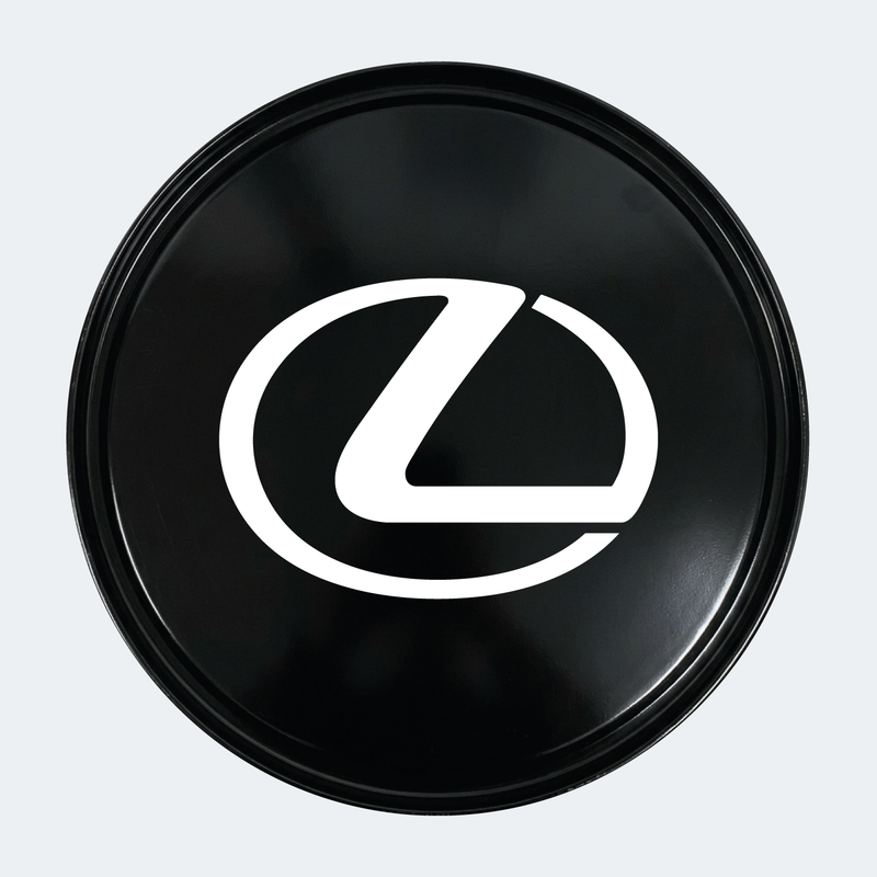 Kit de 2 stickers Lexus logo pour baril décoratif