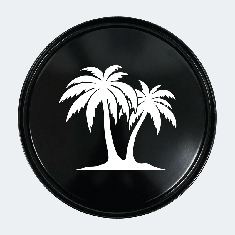 Kit de 2 stickers Malibu logo pour baril décoratif