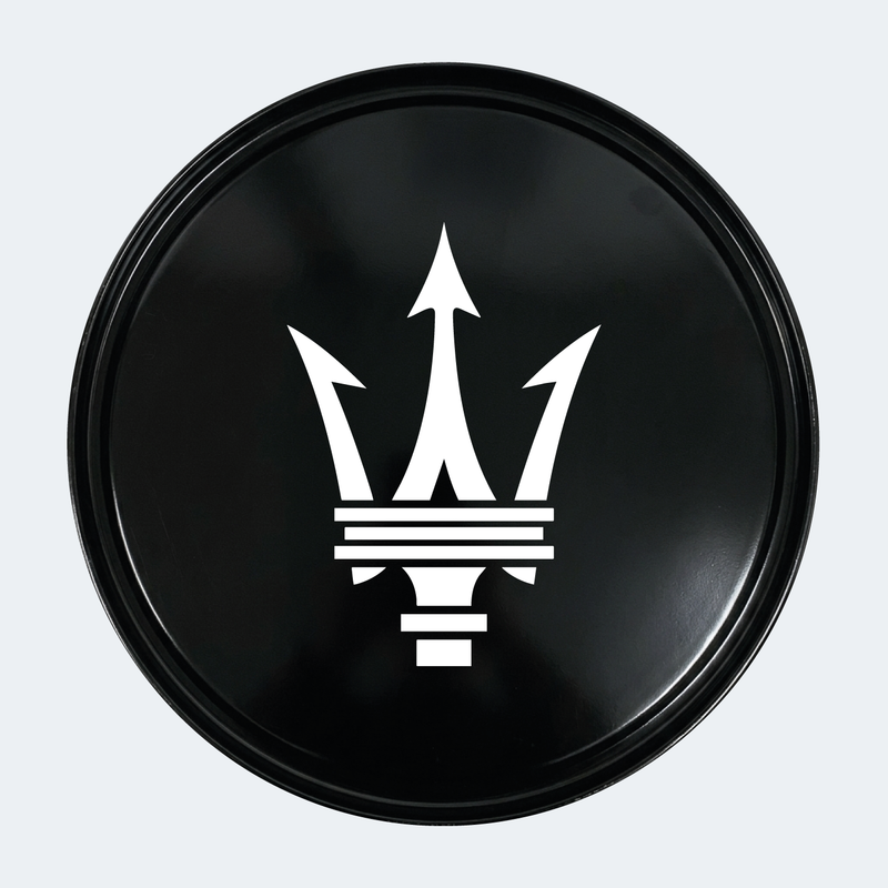 Kit de 2 stickers Maserati logo pour baril décoratif