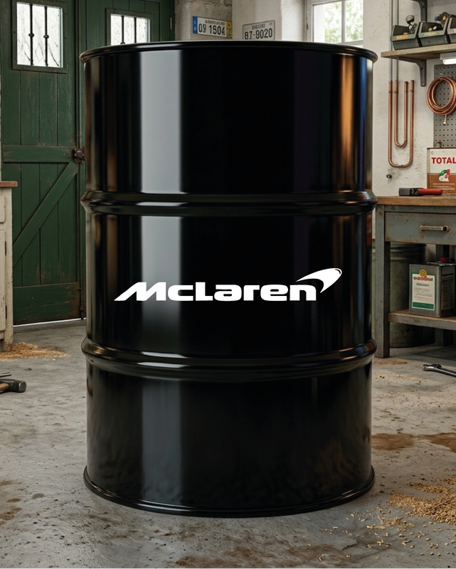 Kit de 2 stickers McLaren logo pour personnaliser un baril