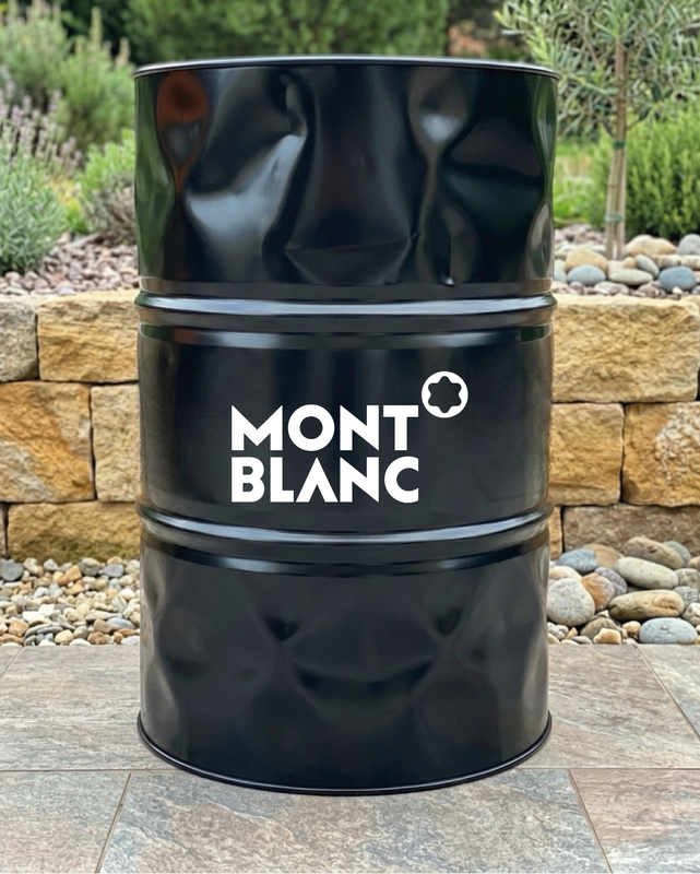 Kit de 2 stickers Mont Blanc logo pour personnaliser votre baril