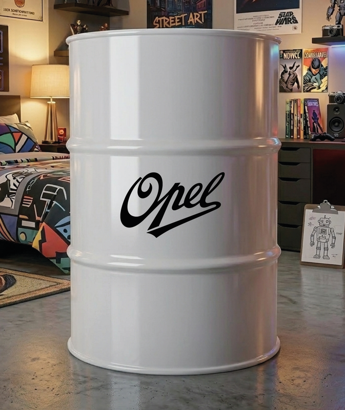Kit de 2 stickers Opel logo pour baril décoratif