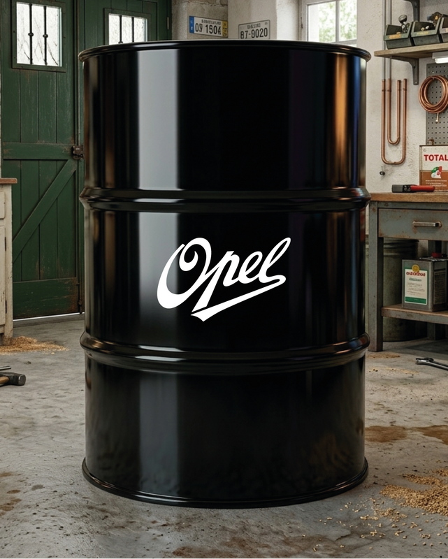Kit de 2 stickers Opel logo pour baril décoratif