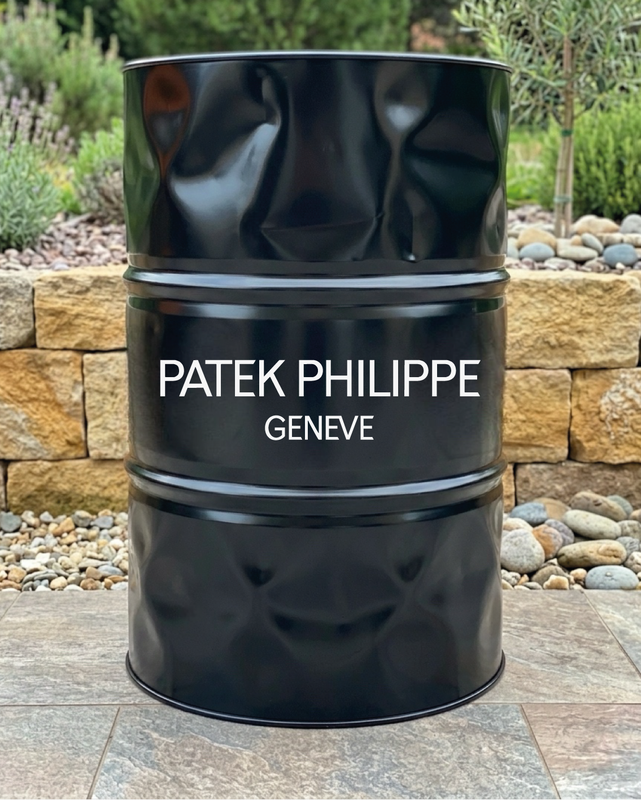 Kit de 2 stickers Patek Philippe logo pour personnaliser votre baril