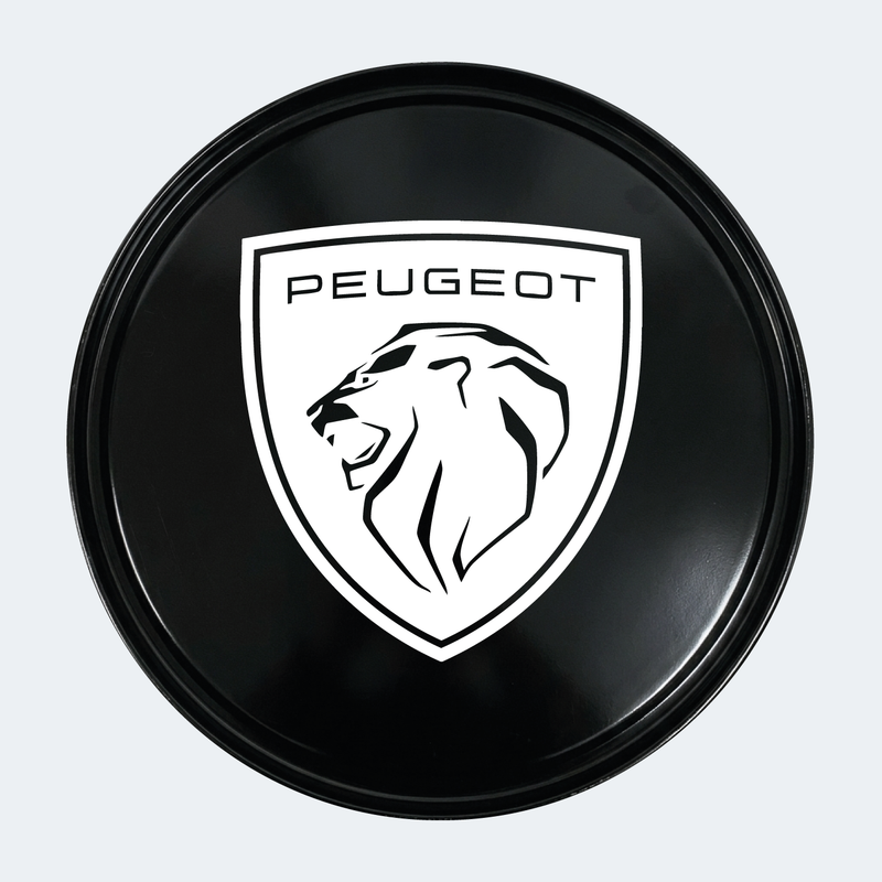 Kit de 2 stickers Peugeot emblême pour baril