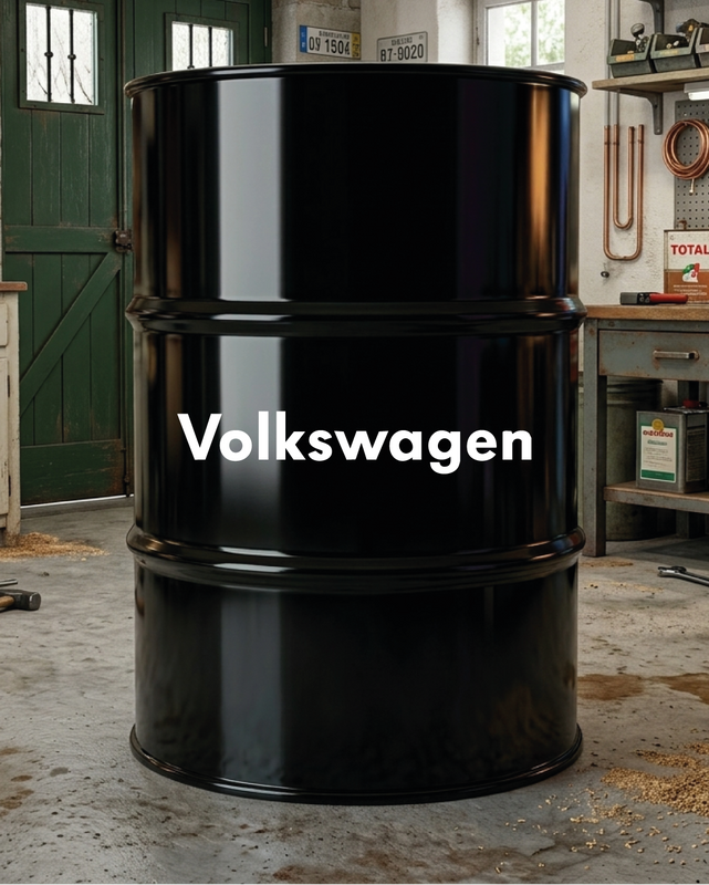 Kit de 2 stickers Volkswagen logo pour baril décoratif