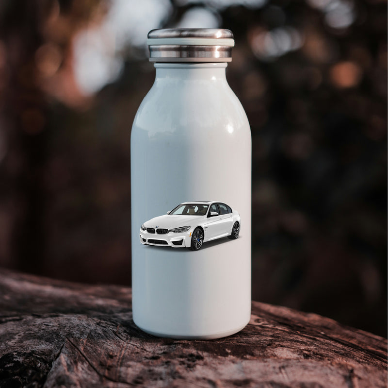 Sticker BMW M3 Blanc – Berline Sportive Puissante & Élégante