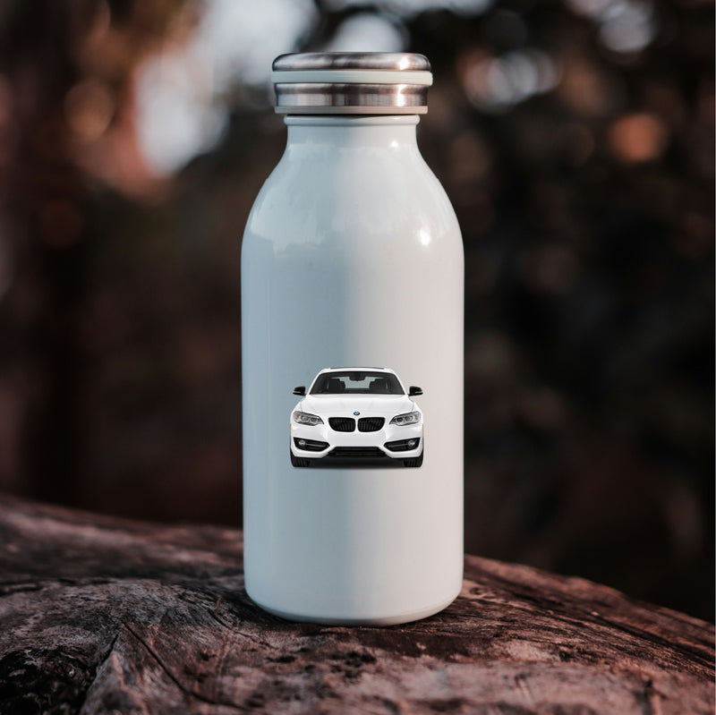 Sticker BMW Série 2 Blanc – Vue Avant Sport Chic