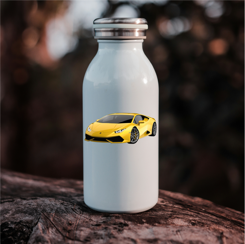 Sticker Lamborghini Huracán jaune