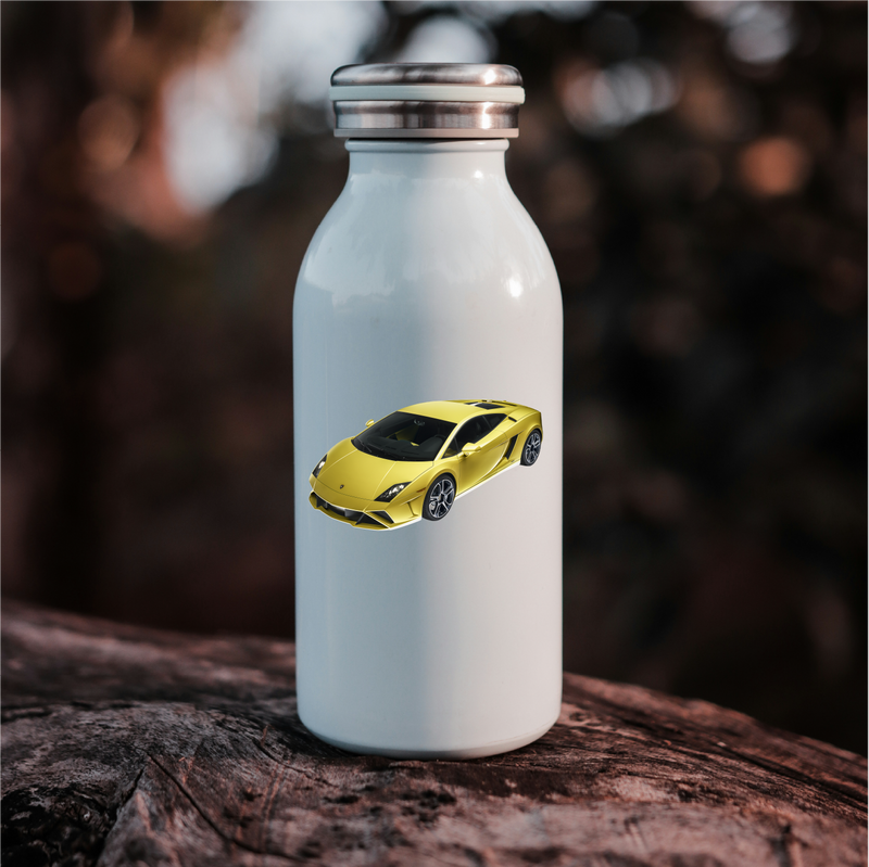 Sticker Lamborghini Gallardo jaune